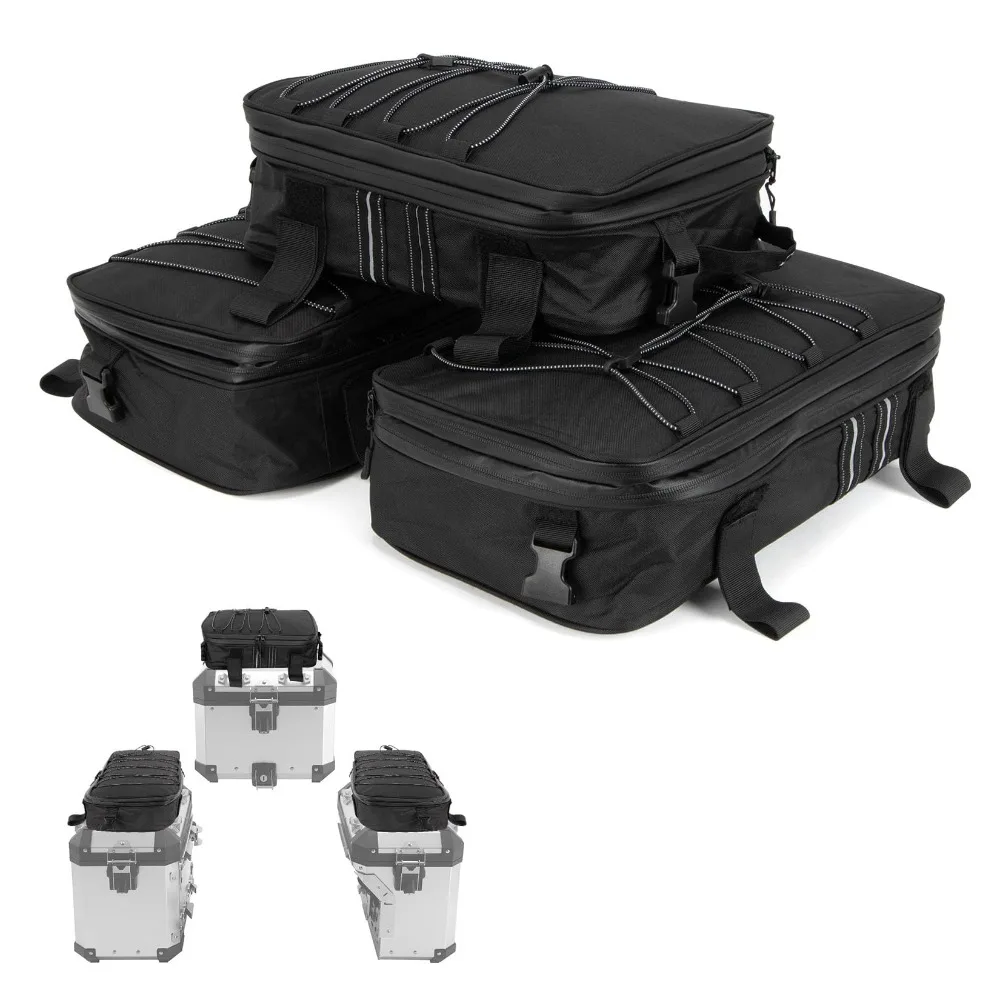 

One Set Motorcycle Luggage Bags Waterproof Rear Panniers Side Bags for BMW R1200GS R1250GS Adventure 2013-2017 F650GS F700GS