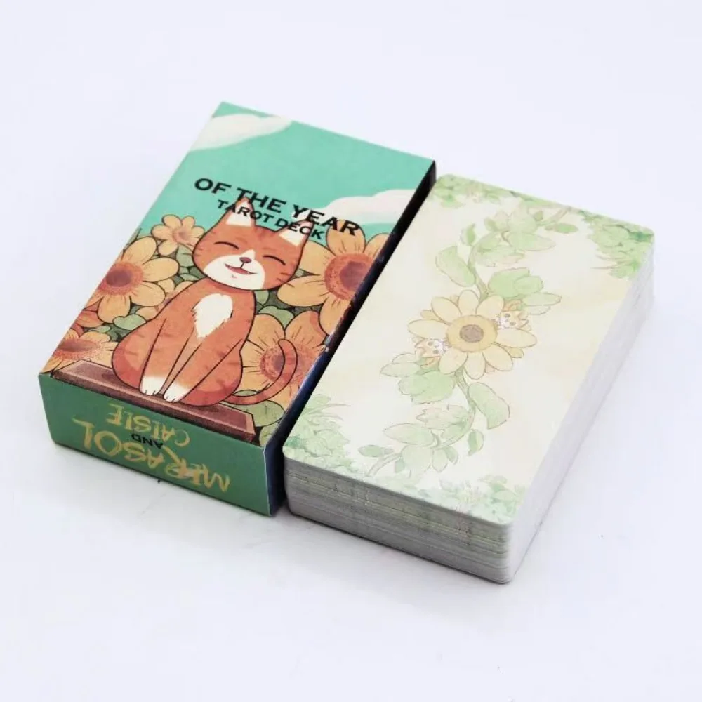 MIRASOL and CAISIE Tarot Deck Fortune Telling Game 10.3*6cm 78 Tarot Cards