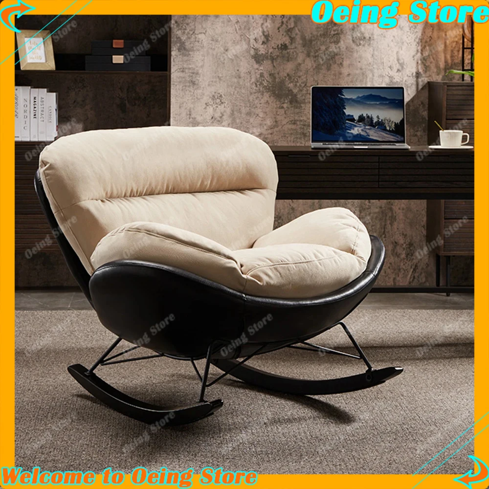 

Luxury Modern Designer Chair With Thick Headrest Living Meditation Comfortable Muebles Para El Hogar Home Furniture Decor