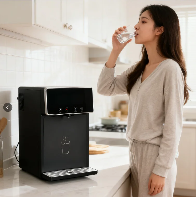 Commercial Use Countertop Reverse Osmosis System Water Purifier Hot and Cold Water Dispenser Water Filter