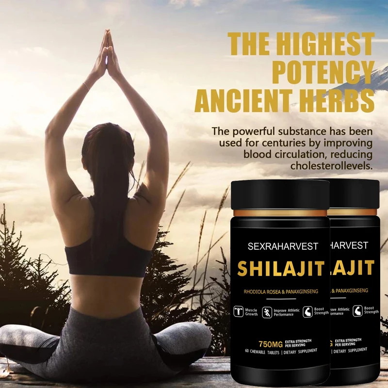 100% Original High Purity Shilajits Mineral Supplements Natural Organic Shilajit with 85+ Trace Minerals Enhance Men Performance