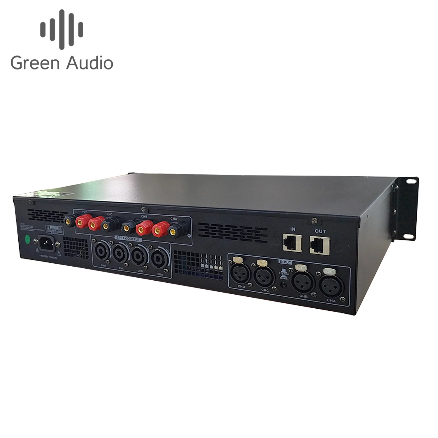 GAP-604 Digital Amplifier Professional 600W 10000W 4 Channels 8 channels Powerful Amplifier For KTV Stage Concern Church