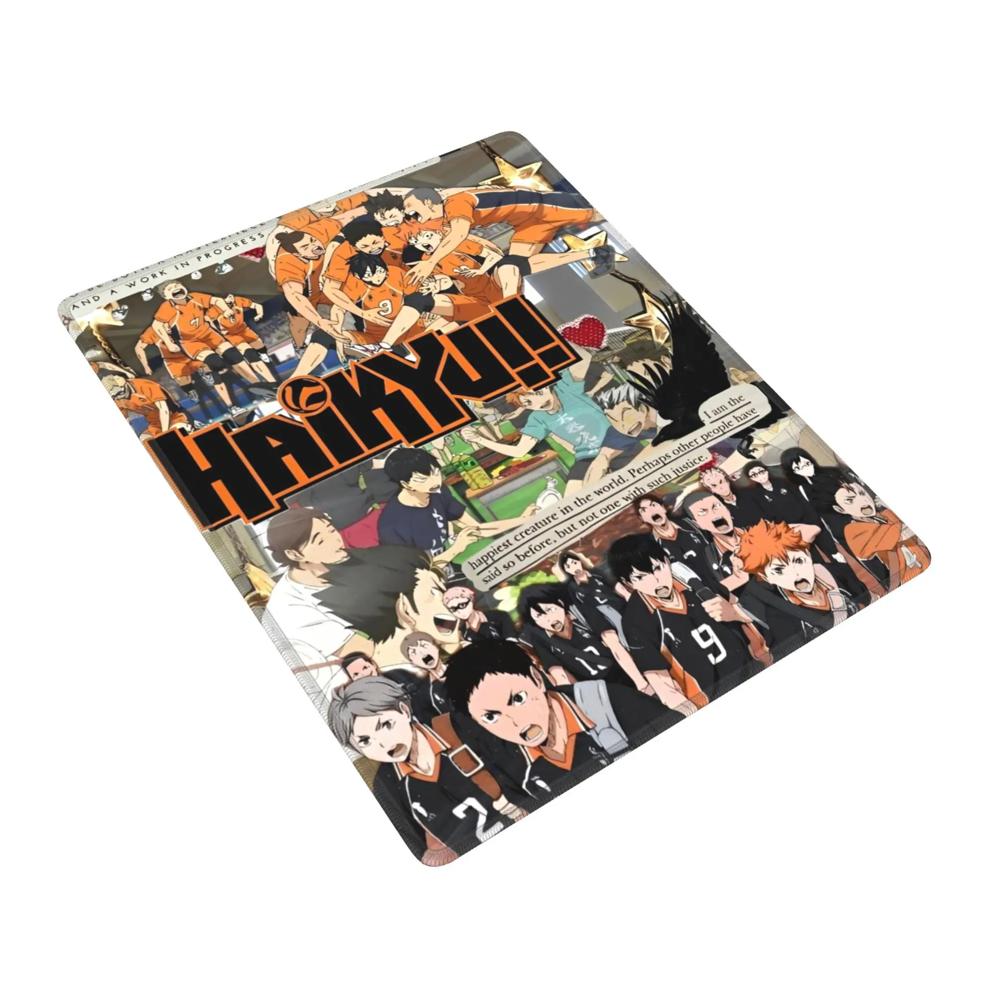 

Аниме мальчик волейбол Haikyuu клавиатура настольный коврик коврик для мыши игровой резиновый коврик для компьютерной мыши