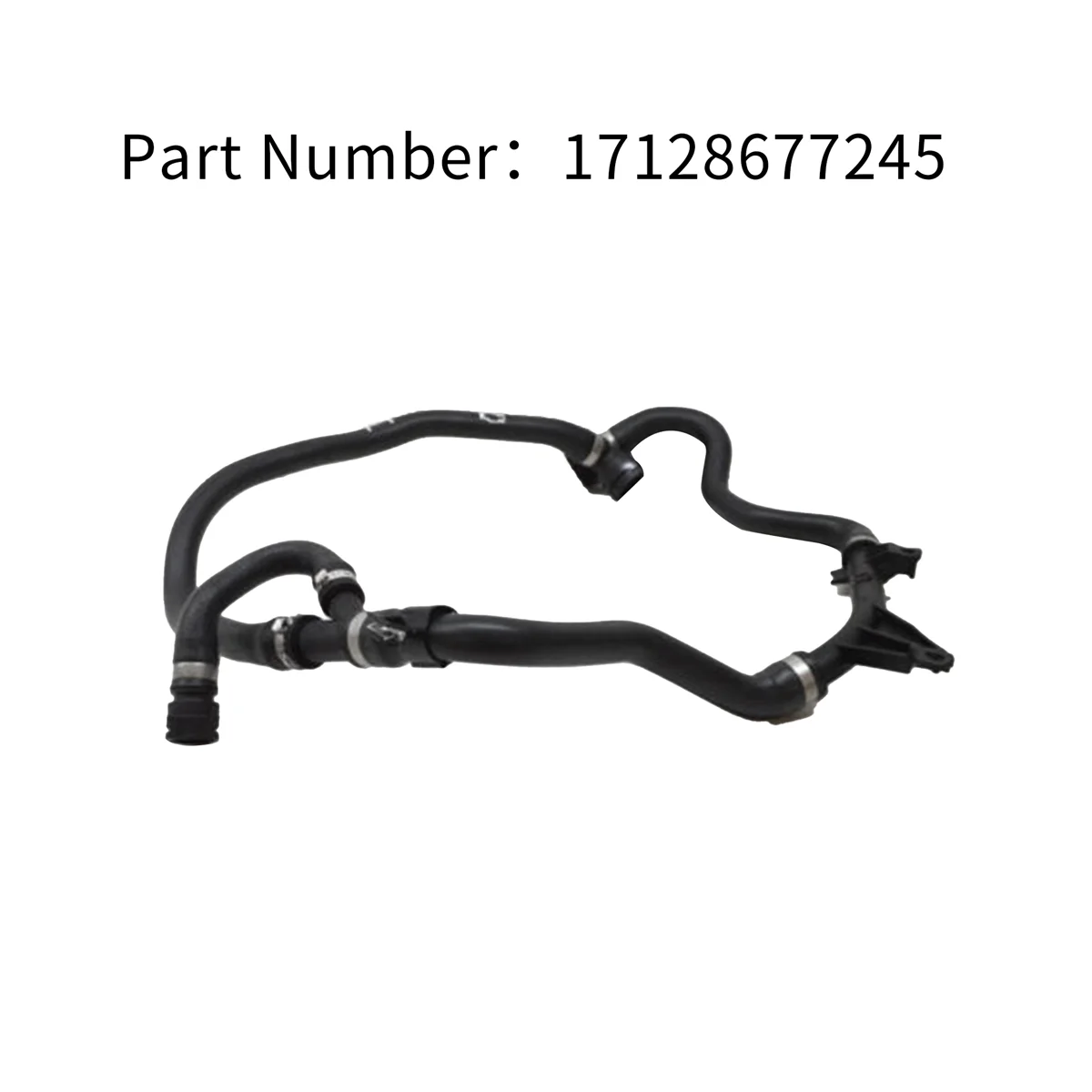 

17128677245 Car Intercooler Coolant Hose for BMW 4 Series GC Cabriolet (F33) Coupe (F32) Coolant Radiator