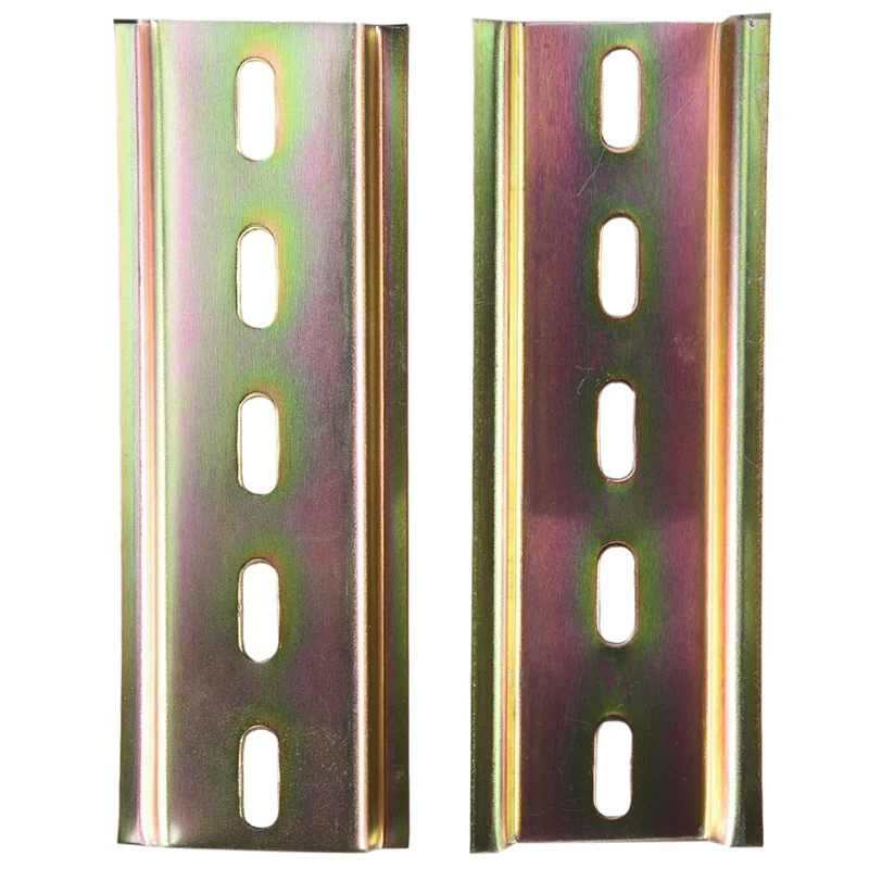 AA81-4X DIN Rail Terminal Blocks Kit, With Universal Compact Connectors, Connection Bar, Marker Strip, Screws, 28-12 AWG