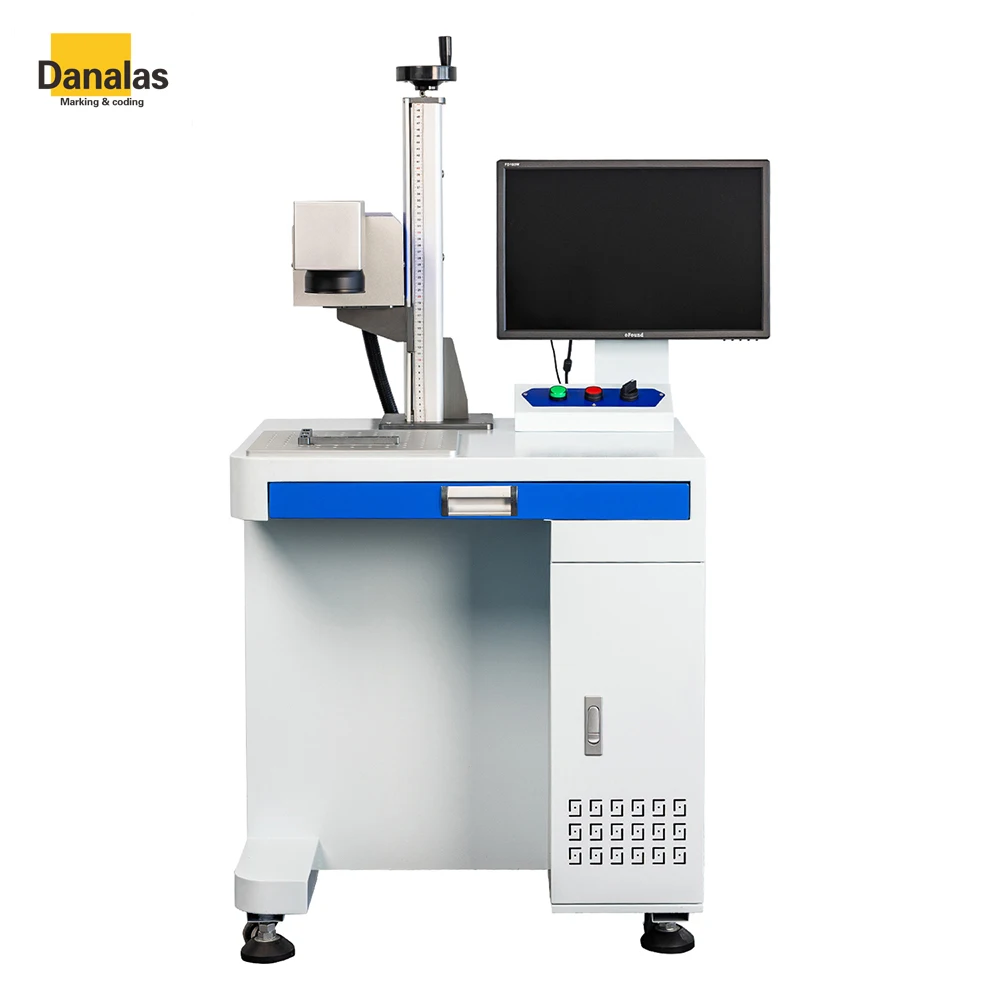 New Condition Automatic Fiber Laser Engraver With Touchscreen For Metal/Plastic