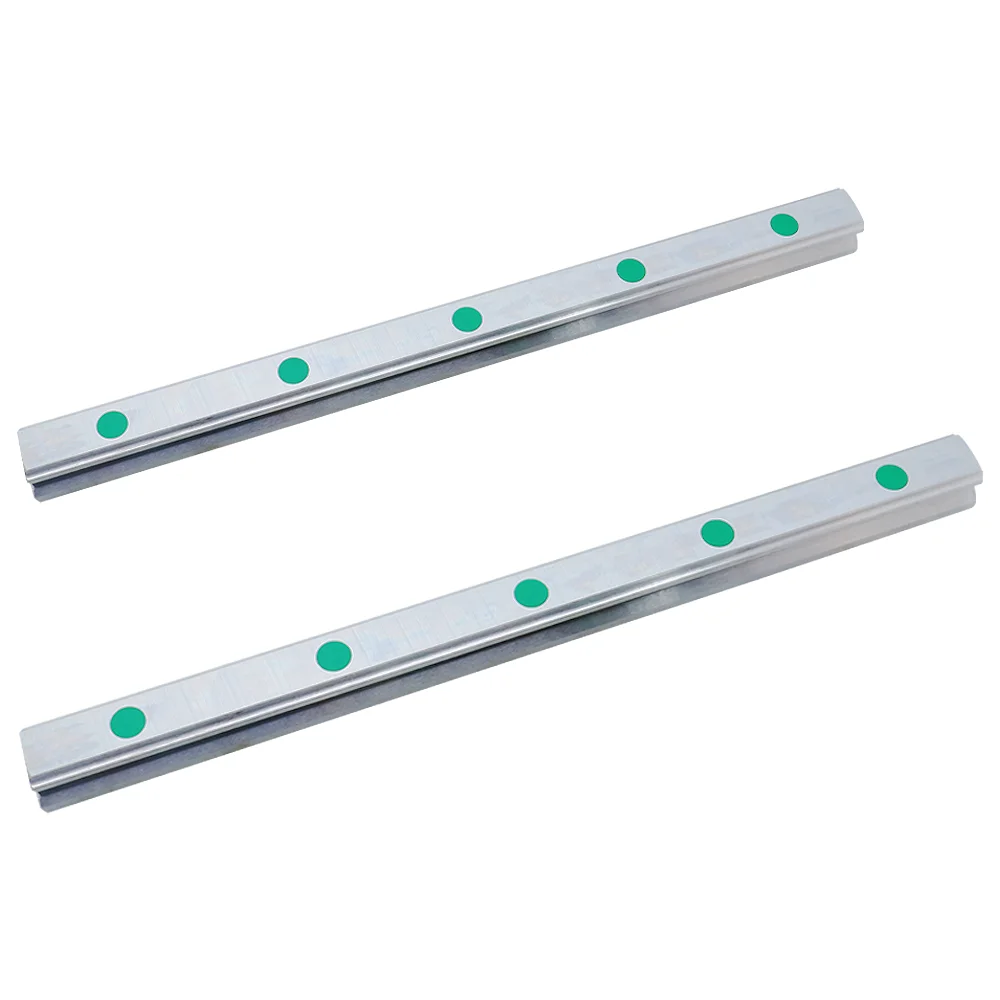 HLTNC 2 juegos de carril guía lineal de tornillo de bola de perfil EGR20 -1000MM con 4 bloques deslizantes cuadrados EGH20CA para máquina Cnc deslizador lineal
