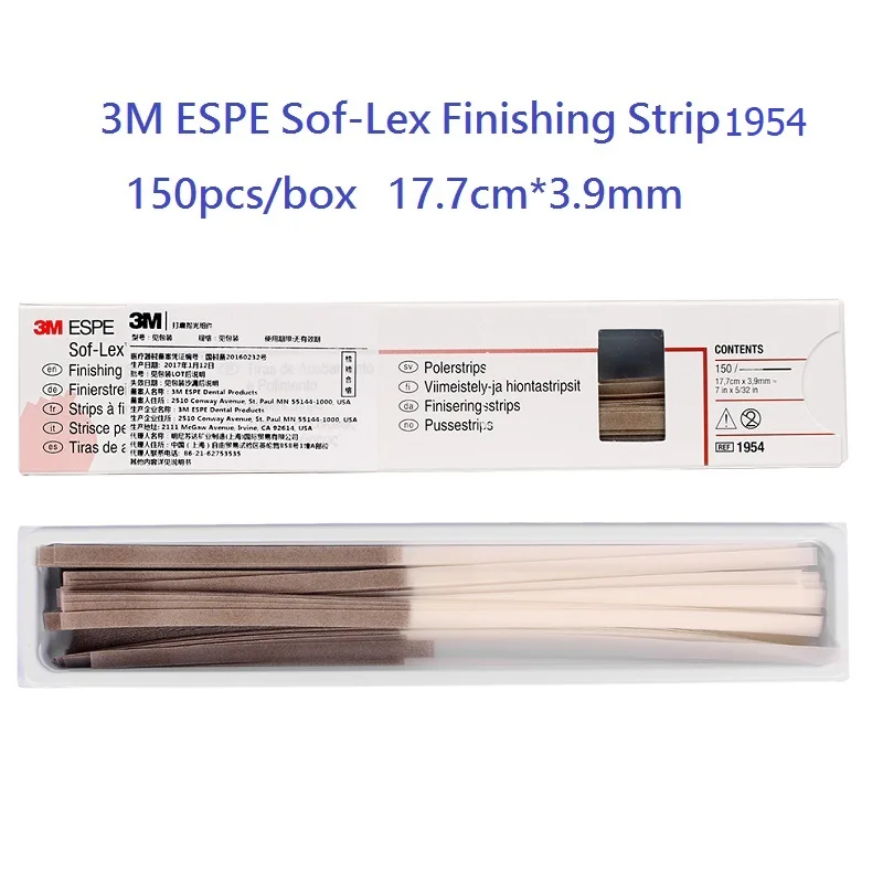 3M ESPE Sof-Lex Finishing Strips 1954N Dental Polish Dices Dental Rubber Polisher Dental  Finishing And Polishing Strips 1954