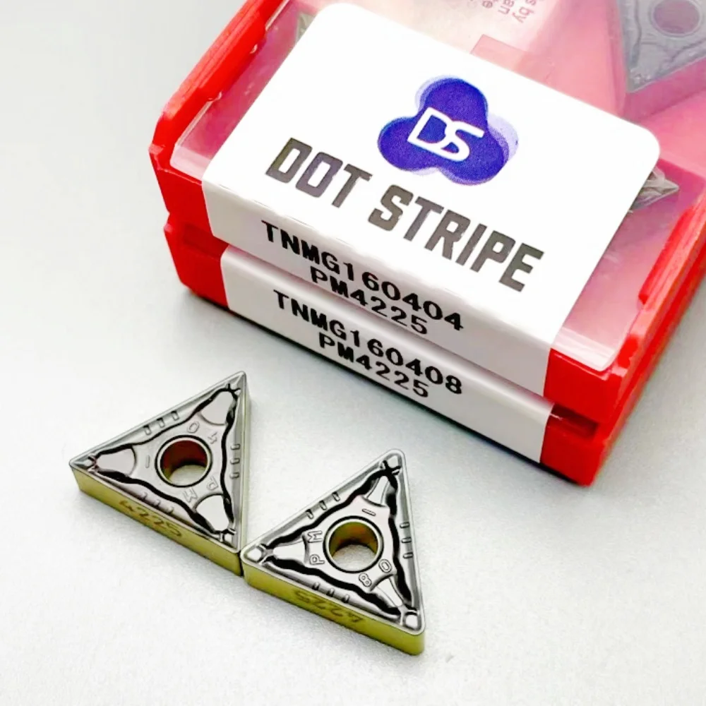 

TNMG160404R/L TNMG160404 TNMG160408 Твердосплавные вставки PM4425 ES4425 для стального токарного станка с ЧПУ, токарный инструмент TNMG 160404 160408 R L