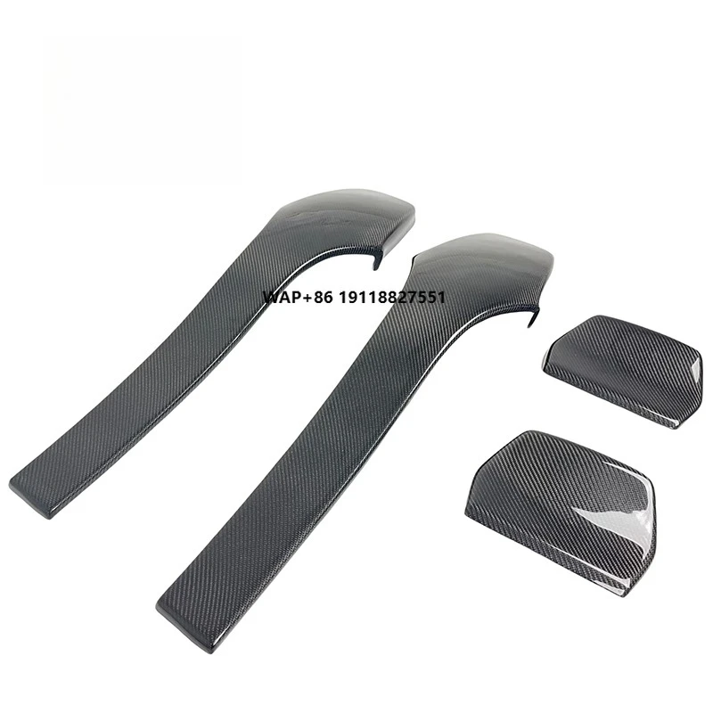 

Высококачественная накладка на спинку автомобильного сиденья из сухого карбона, подходит для F80 F82 M3 M4