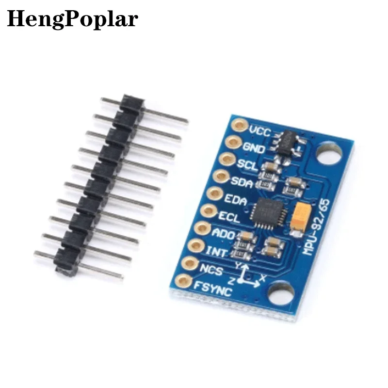 10pcs GY-6500 MPU-6500 6DOF Six-axis Accelerometer 6-axis Attitude Gyro Sensor Module SPI Interface MPU6500