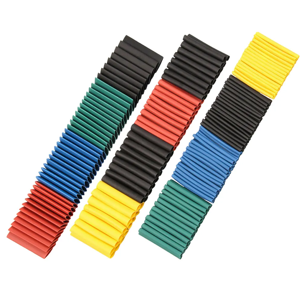 1060Pcs Electrical Cable Sleeve Kit Heat Resistant Sealed Insulation Tubing Wire Wrap Protection for Professional Repair Work