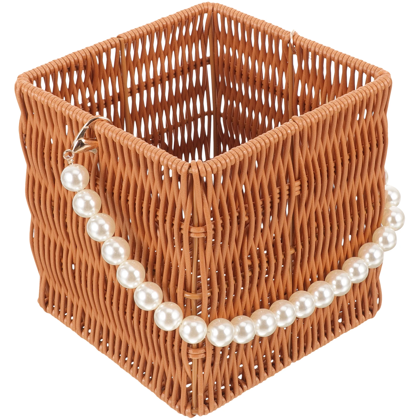 

Woven Baskets made Arrangement Storage Basket Pearl PP Flower Basket Baskets Gifts Flower Arrangement Supply HomeDecoration
