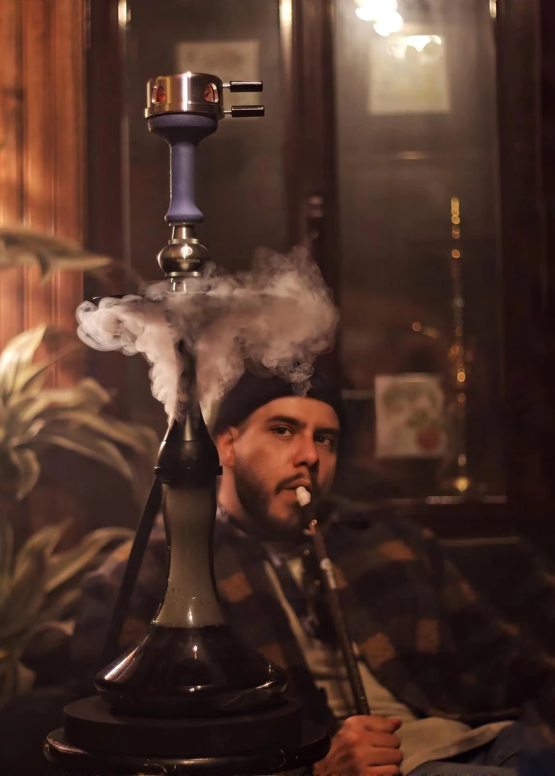 Shisha Premium Gaya Seng Pipa Shisha Kaca Eksotis