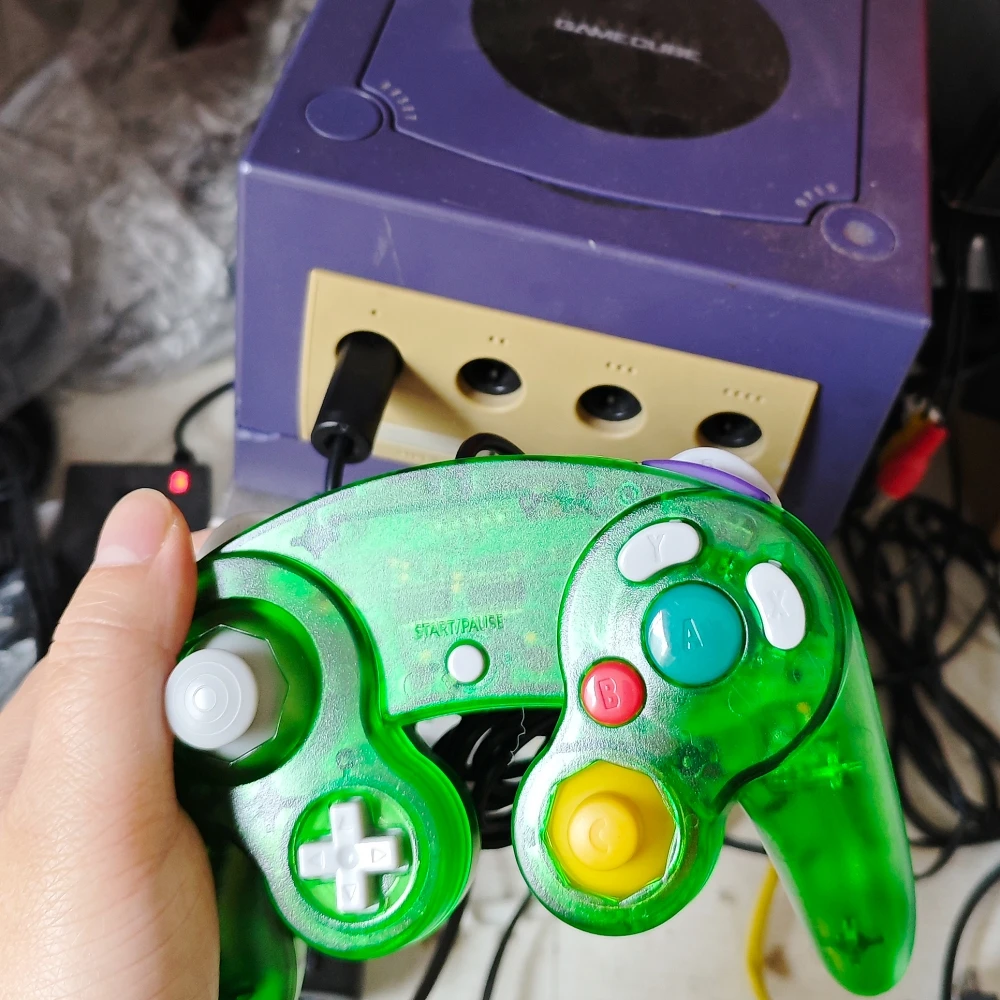 Afbeelding 7: Meerdere kleuren gamepads voor GameCube bedrade controller gamepad joystick voor NGC game console accessoires