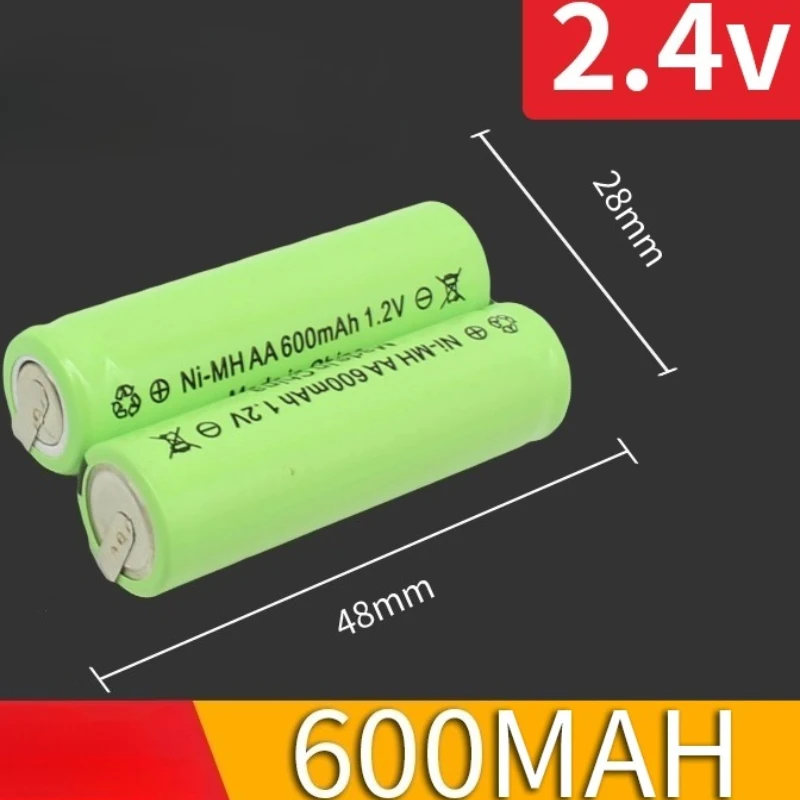 High Capacity Rechargeable Battery Pack AA 2.4V 2000mAh Compatible for Philips Norelco , Remington Shaver Models and Others