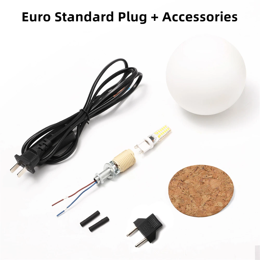 Jesmonite Stapel tisch lampe Silikon form für kreative Tisch dekoration hand gefertigte Beton lampen fassung mit Zubehör