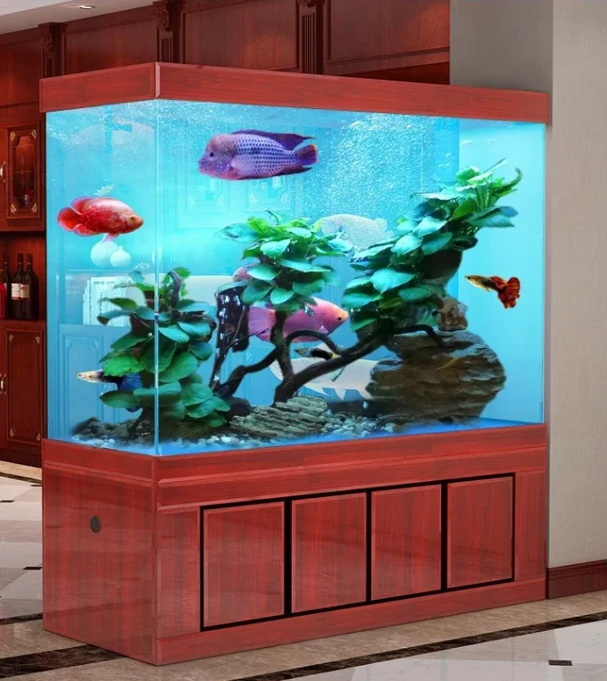 Aquariums,Factory Direct High Quality Eco Fish Tank Living Room Large Household Aquarium Fish Tank Fish Tank Aquarium