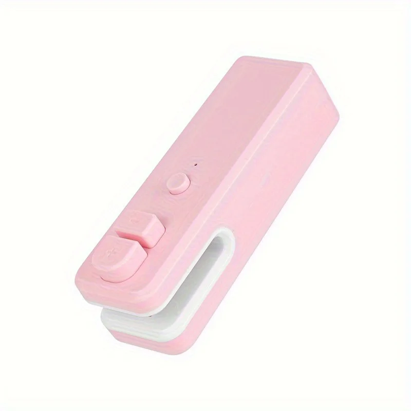 1pc USB Charging Model Sealer, Household Snack Bag Open Seal Integrated Sealer Food Bag Convenient Mini Sealer