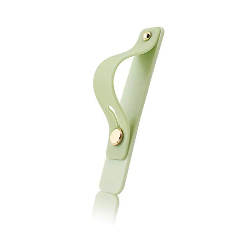 Polbandje, handband, vingergreep, mobiele telefoonhouder, standaard, push-pull, universele effenkleurige telefoonhouder voor iPhone en Xiaomi