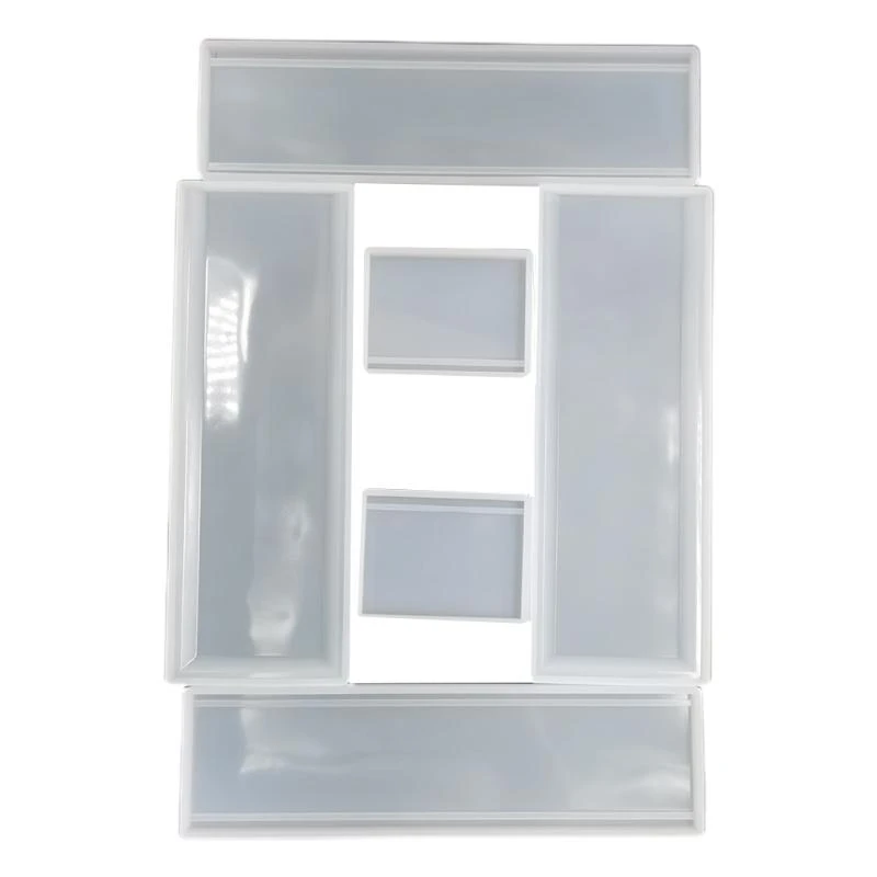 

DIY Crafts Dominoes Storage Tray Mold Handicrafts Soap Resin Casting Mold