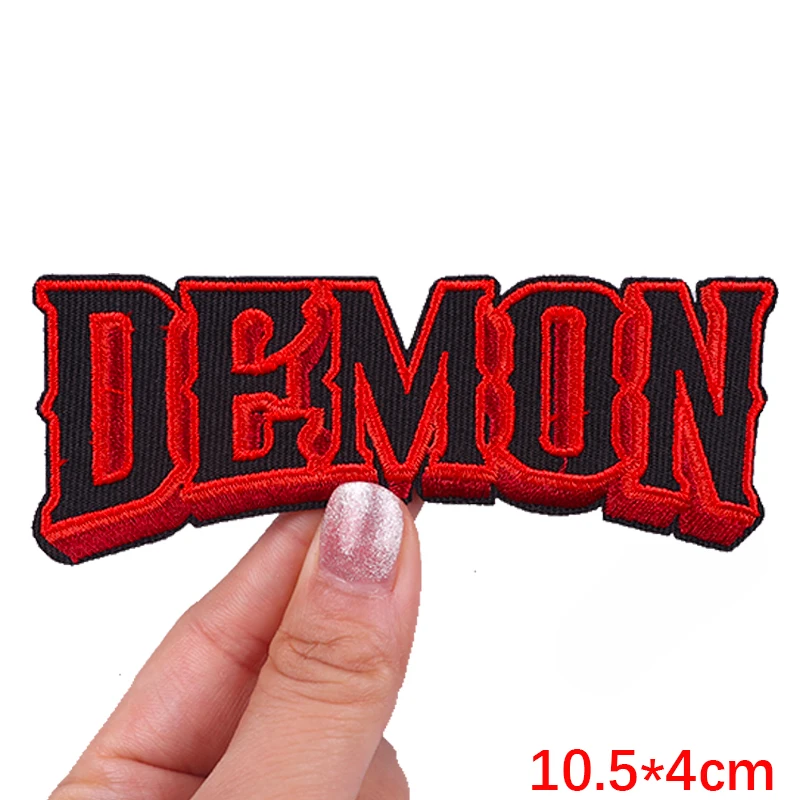 Rock/Schädel Stickerei Patch Band Patch Eisen auf Patches für Kleidung thermoadhäsive Patches auf Kleidung DIY Punk Stil Nähen Aufkleber – Detail 23