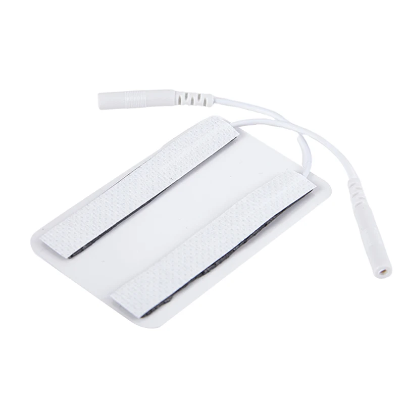 

2 шт. нетканые самоклеящиеся сменные электродные подушечки для Tens EMS цифровая терапевтическая машина массажер стимулятор нервов