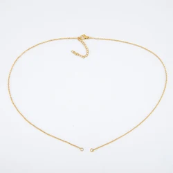 10pcs 5pcs Stainless Steel Double Jump Ring Adjustable Cuba Chain Jewelry Making DIY Connector Charm Pendants 45+5cm Necklace