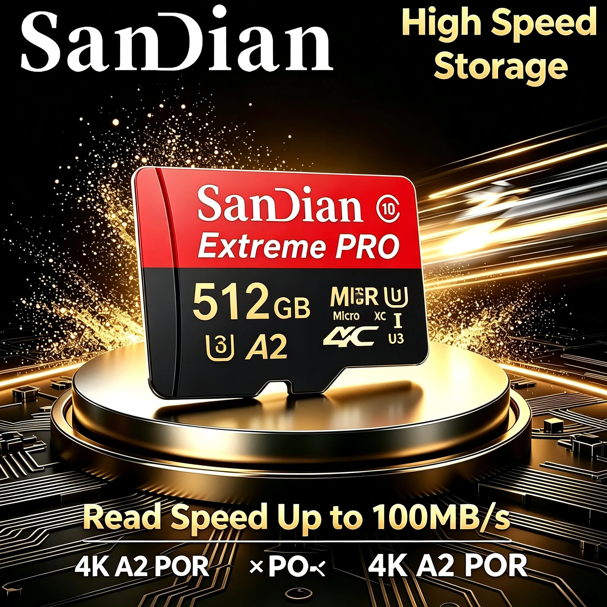Compact TF Cards 256GB 32GB 128GB Memory Card Micro TF SD Card SD Cards A1 for Body Camera/Drone/Driving Recorder/Tablet/GPS