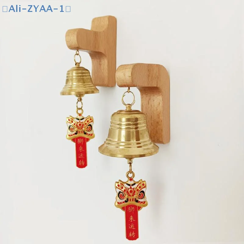【ZYAA-1】Wood Door Bell Japanese Wind Chime Wooden Door Bell Entry Door Reminder Doorbell Room Decorative Doorbell Decorations