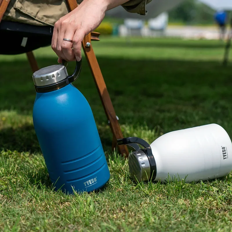 Imagem -04 - Tyeso- Isolado Tumbler Vácuo Thermos Esporte Garrafa de Água com Palha 1500ml 1900ml Ts8818 Ts9819 Aço Inoxidável