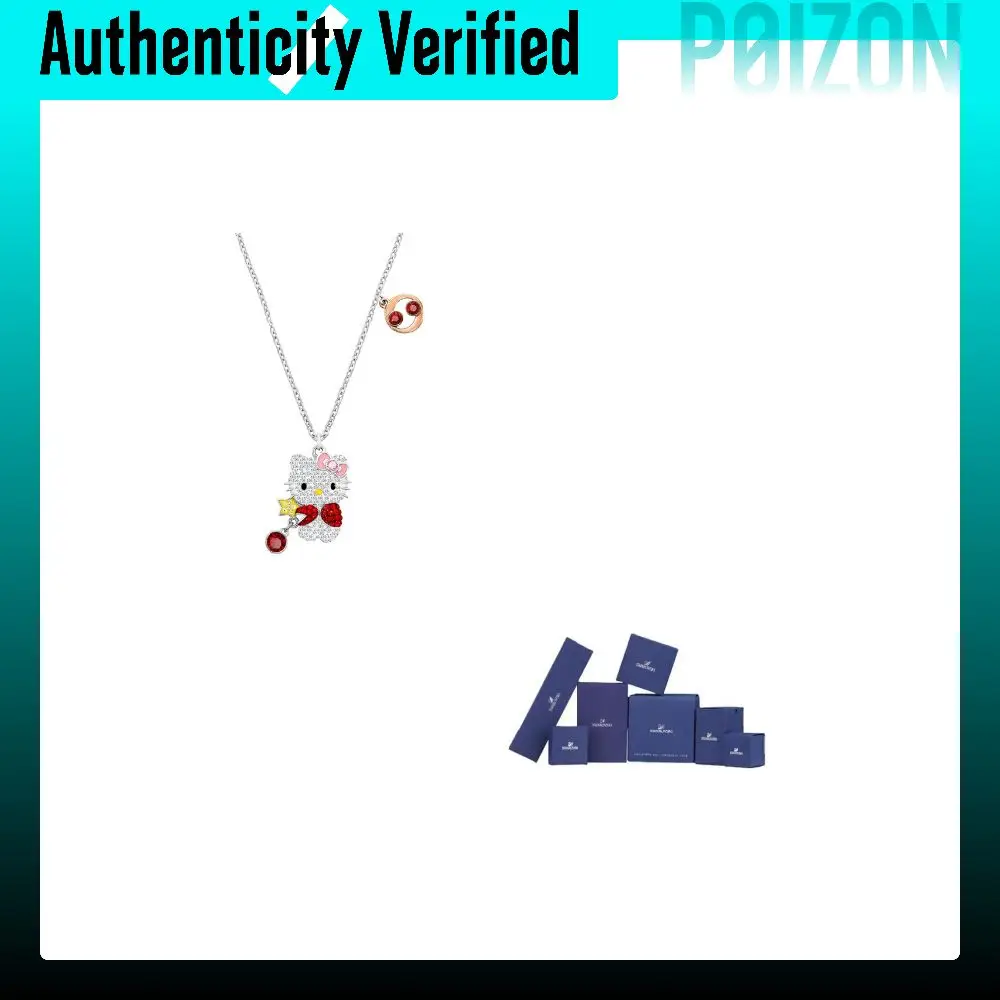 Swarovski Hello Kitty Faux Crystal Necklaces Women's 5215294