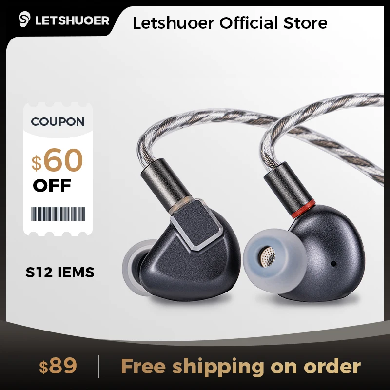 LETSHUOER S12 Planar Magnetic IEMs