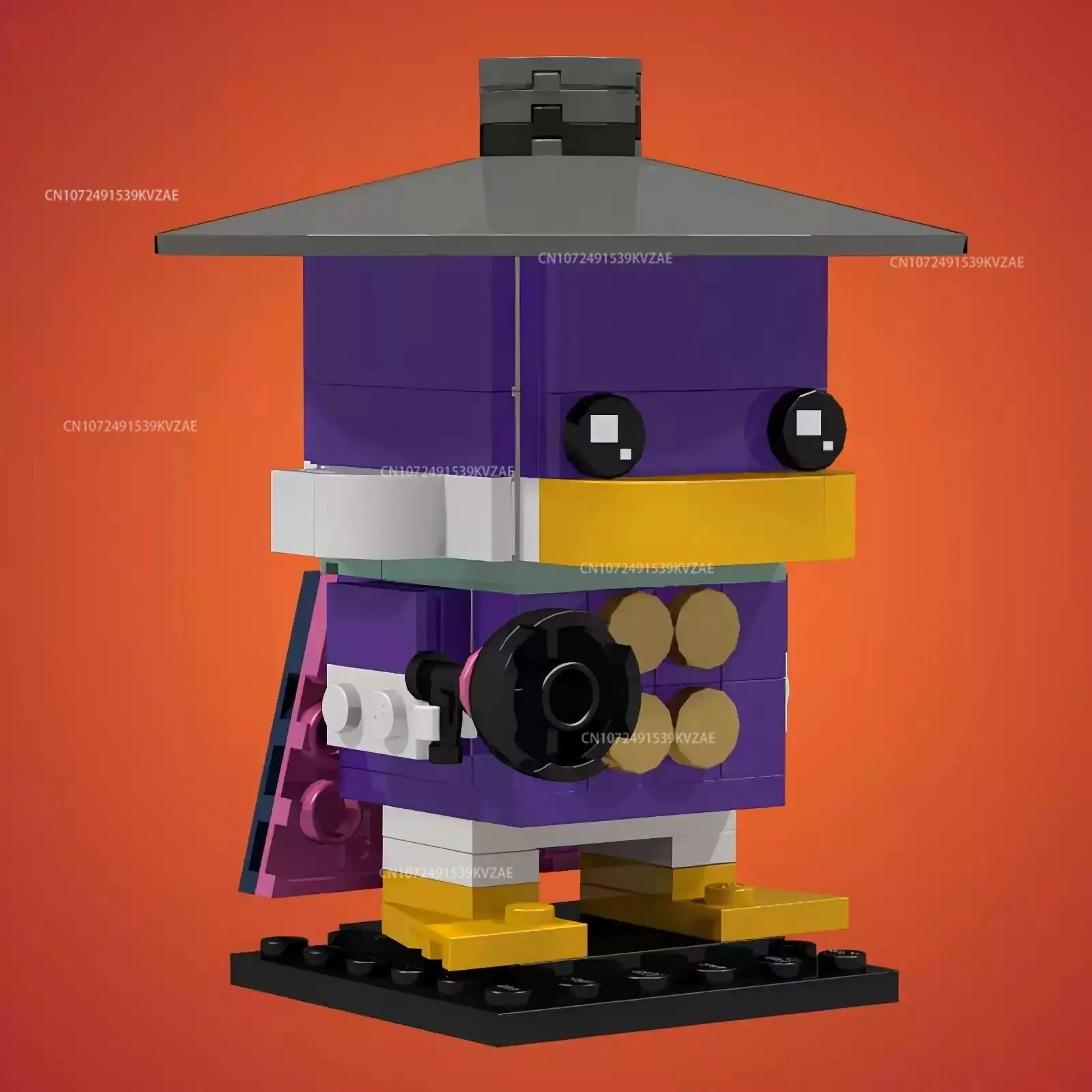 MOC – figurines de dessin animé de film classique, ensemble de canards, blocs de construction, personnage d'anime, jouet coloré, cadeau