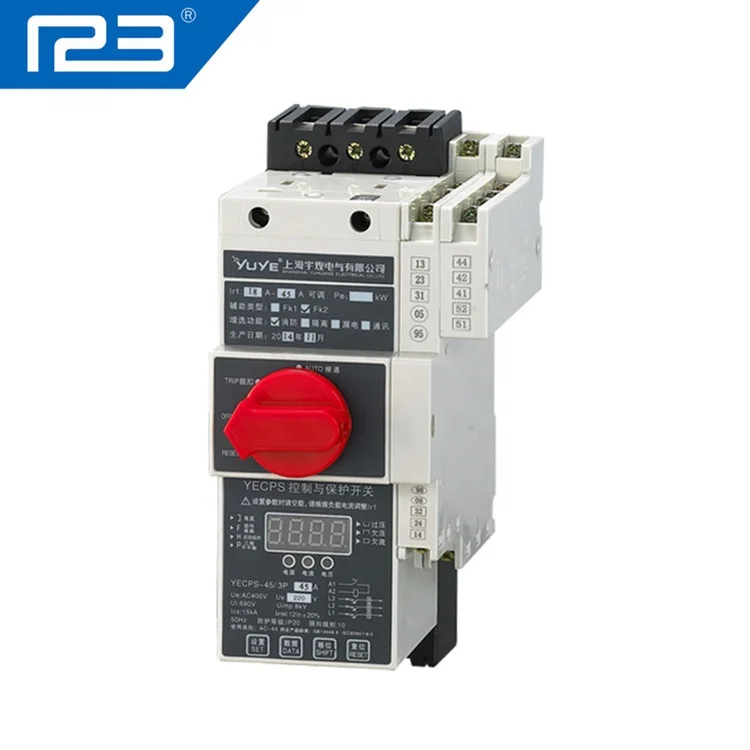 YUYE YECPS-125CF 125A 3P Control and protection switch appliances Fire-fighting type leakage basic isolation