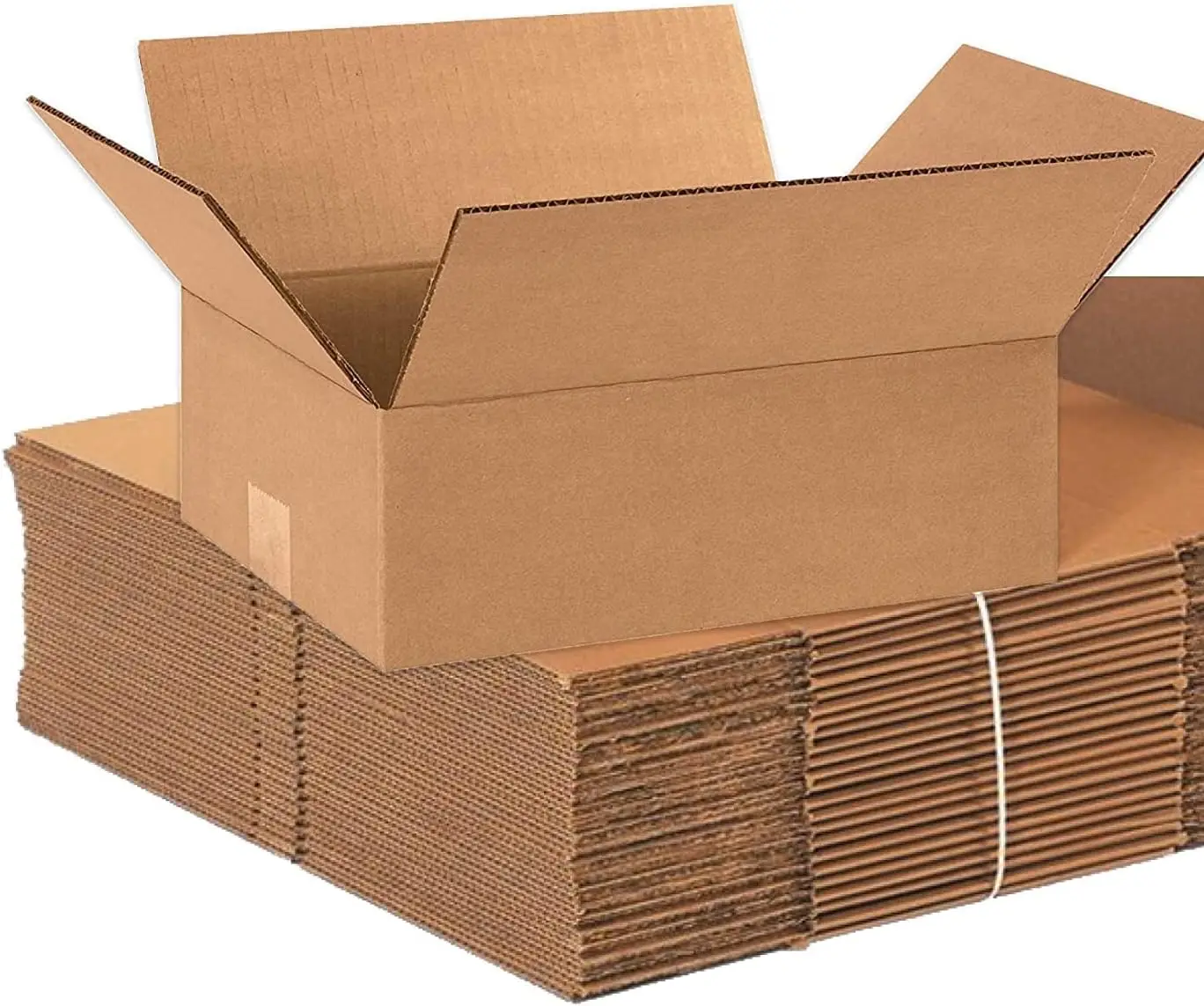 

12x9x4 Corrugated Boxes 25-Pack Heavy Duty for Moving Mailing Storage