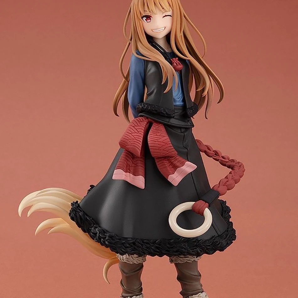17 centimetri Holo Wink Anime Figura Modello Giocattoli Lupo Coda Ragazza PVC Modello Action Figure Giocattoli Bambole Per Bambini Regalo Di Compleanno Figurine Da Collezione