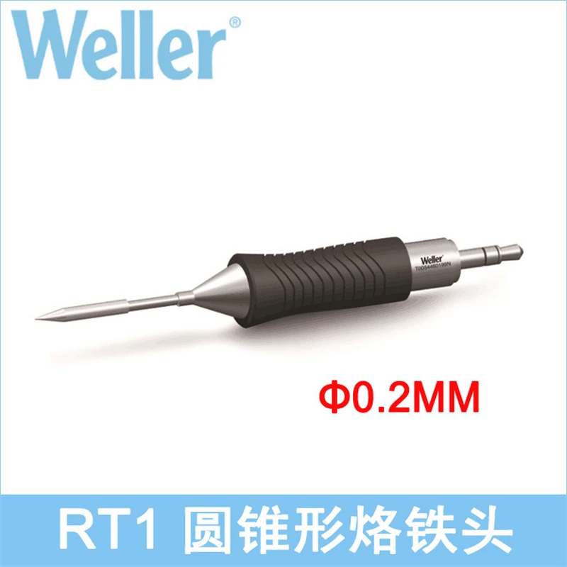 

Weller RT1 0.2mm Soldering Iron Tip For WMRP WXMP Soldering Handle WX1 WX2 Welding Station Replacement Tool Repair Accessories