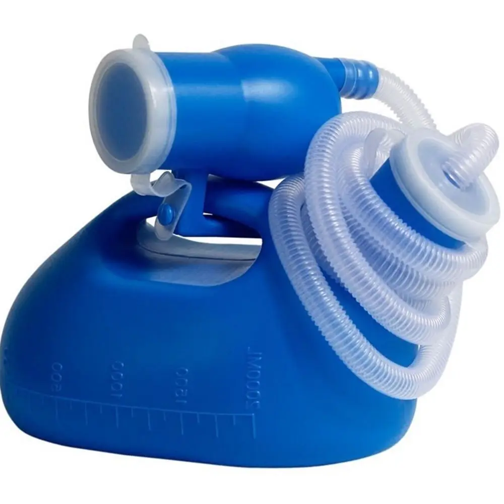 

Унисекс инструмент для мочи 2000 мл портативный писсуар бутылка для туалетной помощи дорожный писсуар для хранения мочи горшок с крышкой