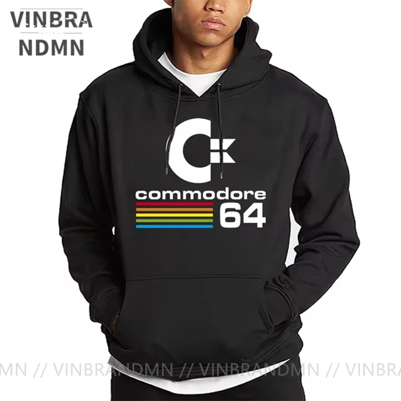 Comfortable Men Tracksuit Autumn Winter Male Commodore 64 Hoodie Sweatshirts Cool Clothing Hoodies Street Jersey Coats Hooded