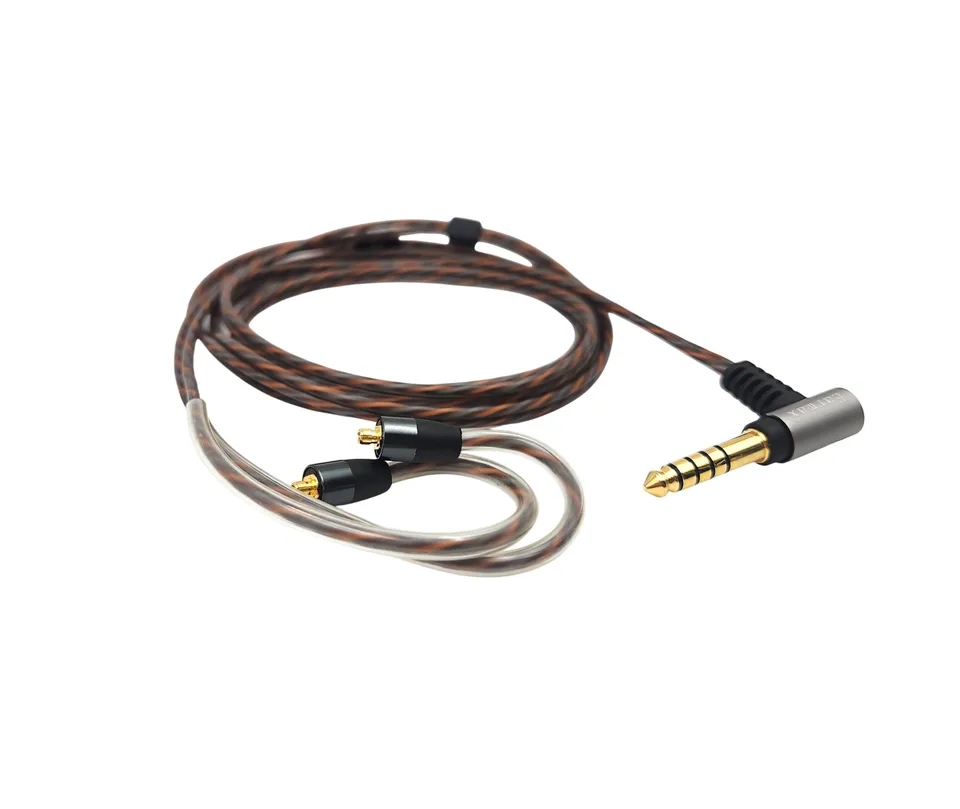 4.4mm バランスOCCオーディオケーブル シュアSE535 SE846 SE425 SE315