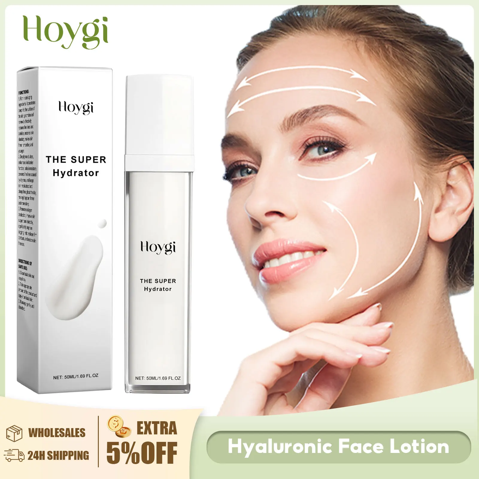 Hyaluronic Face Serum Reduce Fine Lines Oil Control Improve Sagging Skin Strengthen Barrier Brighten Dullness Firming Emulsion