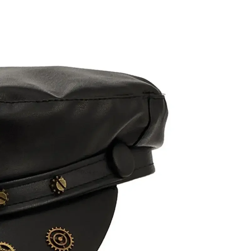 Cappello da pittore giapponese Steampunk Harajuku Cappello da tassista britannico per cappello alla autunno inverno da ogni