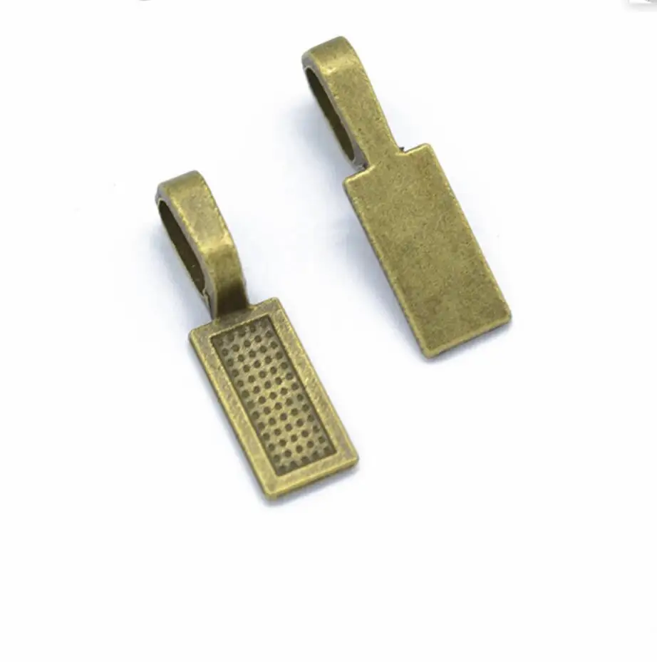 70pcs 26x8mm Rectangular Geometry Charms Antique Silver Color For DIY Jewelry Making Zinc Alloy Charms F0182
