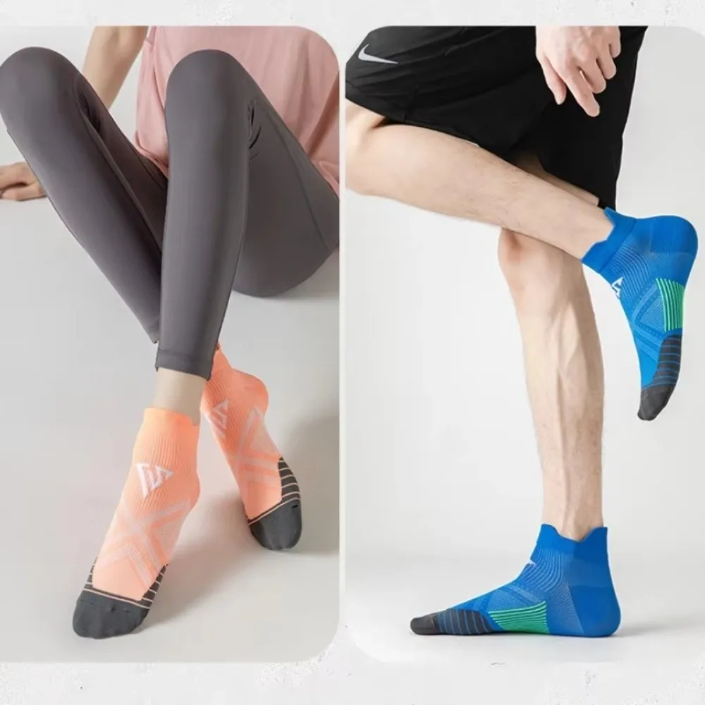

Professional Breathable Sport Socks Quick Dry Anti-sweat Compression Socks Anti-friction Ankle Socks Marathon
