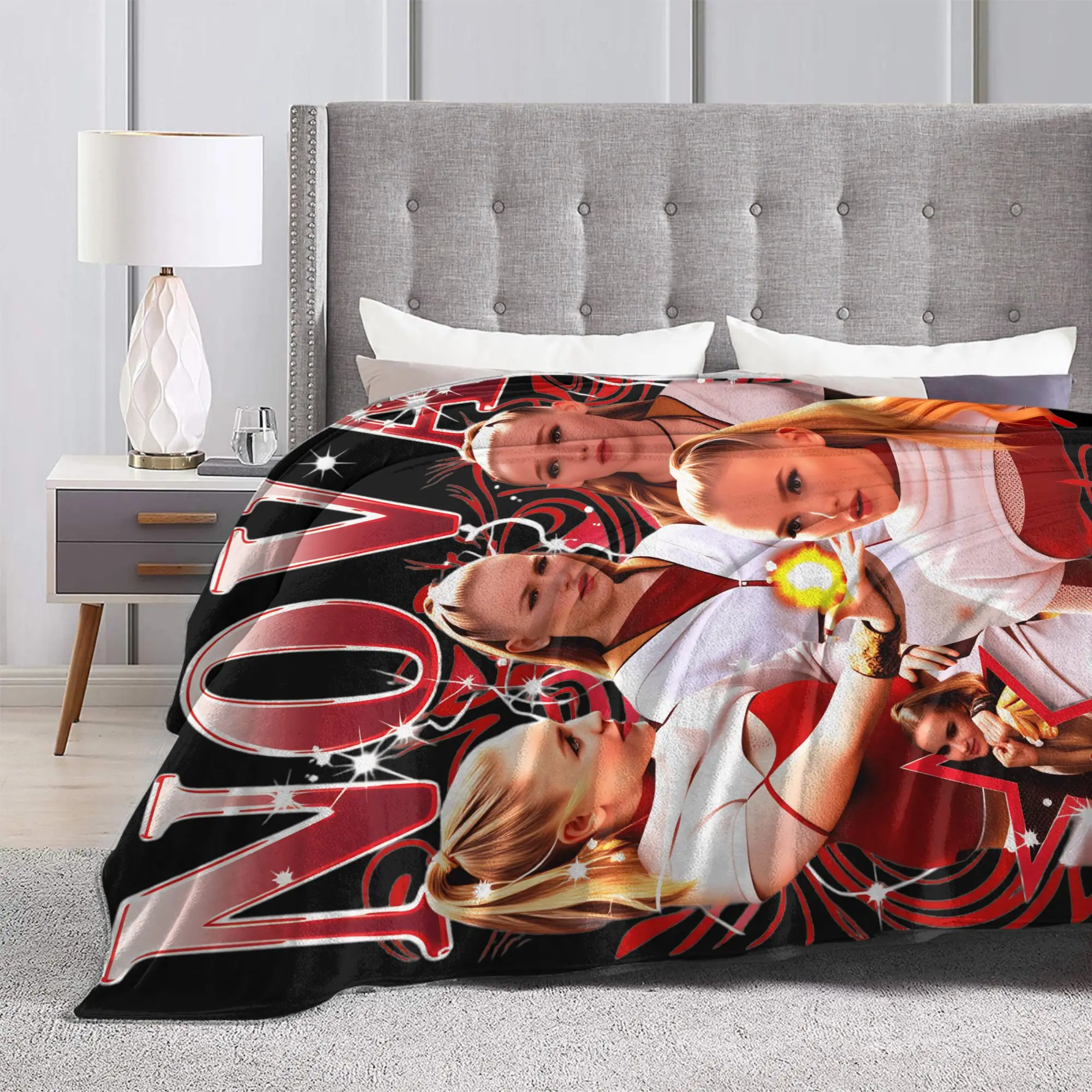 الكسالى 4 الفانيلا بطانية الربيع نوفا لينة رمي بطانية لصبي فتاة غرفة المعيشة مضحك المفرش غطاء سرير أريكة #3