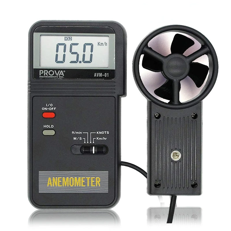 AVM-01/03/05/07 Digital Anemometer High-precision Vane Anemometer Wind Meter PROVA