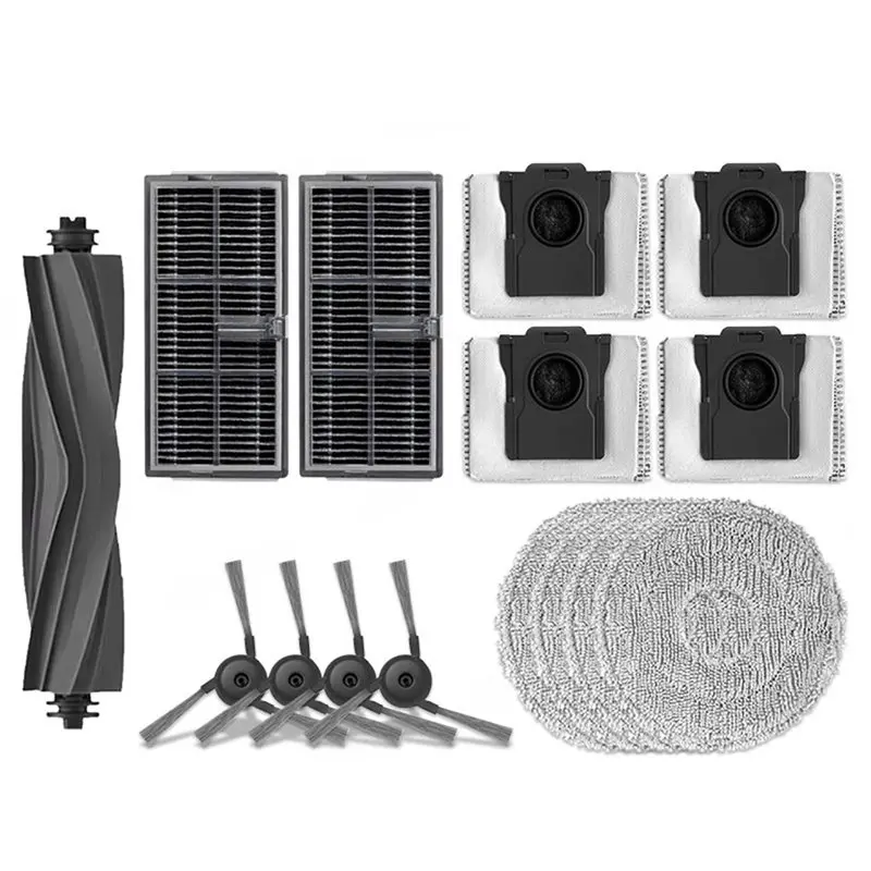 

【РАСПРОДАЖА】Запасные аксессуары для пылесосов Dreame L40 Ultra/X40 Ultra: основная и боковые щетки, HEPA-фильтры, салфетки для влажной уборки, мешки для сбора пыли