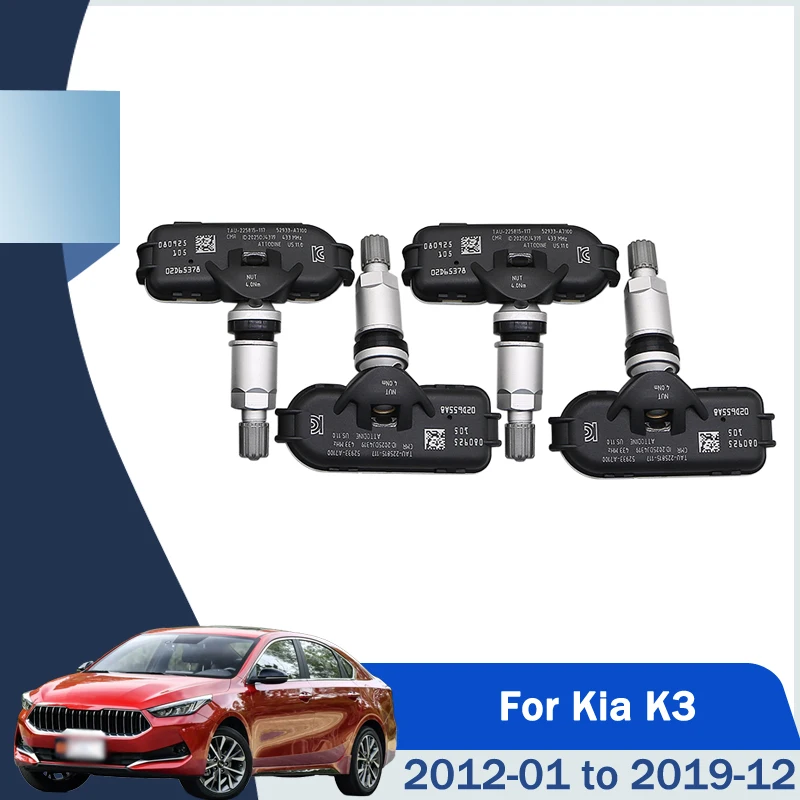 

Датчик контроля давления в шинах TPMS 52933-A7100 52933A7100 433 МГц для Kia K3 2012/01-2019/12