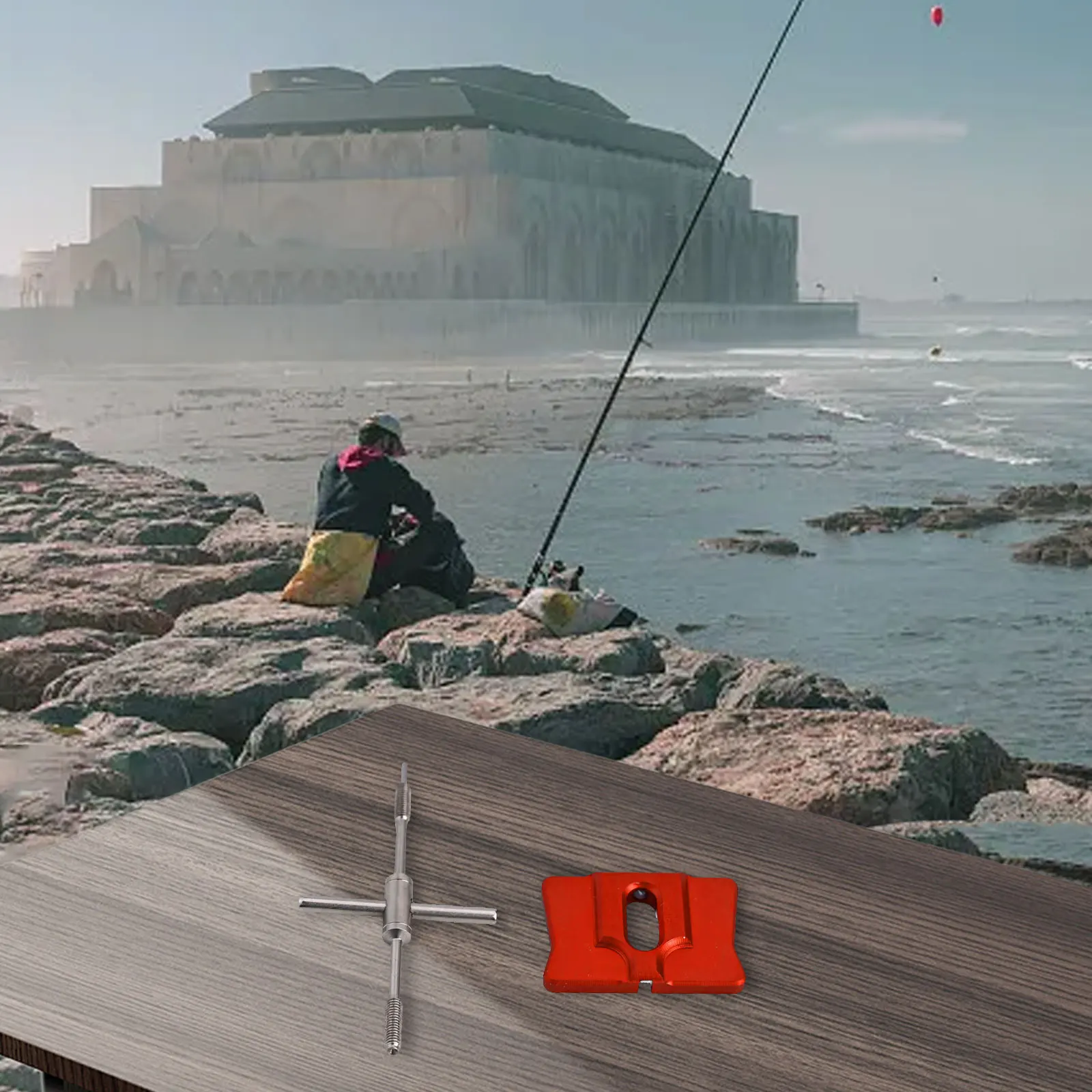 Fishing Reel Spool Bearing Pin Puller Lightweight Baitcasting Reel Wire Cup Bearing Top Pin Remover Fishing Maintenance Tool